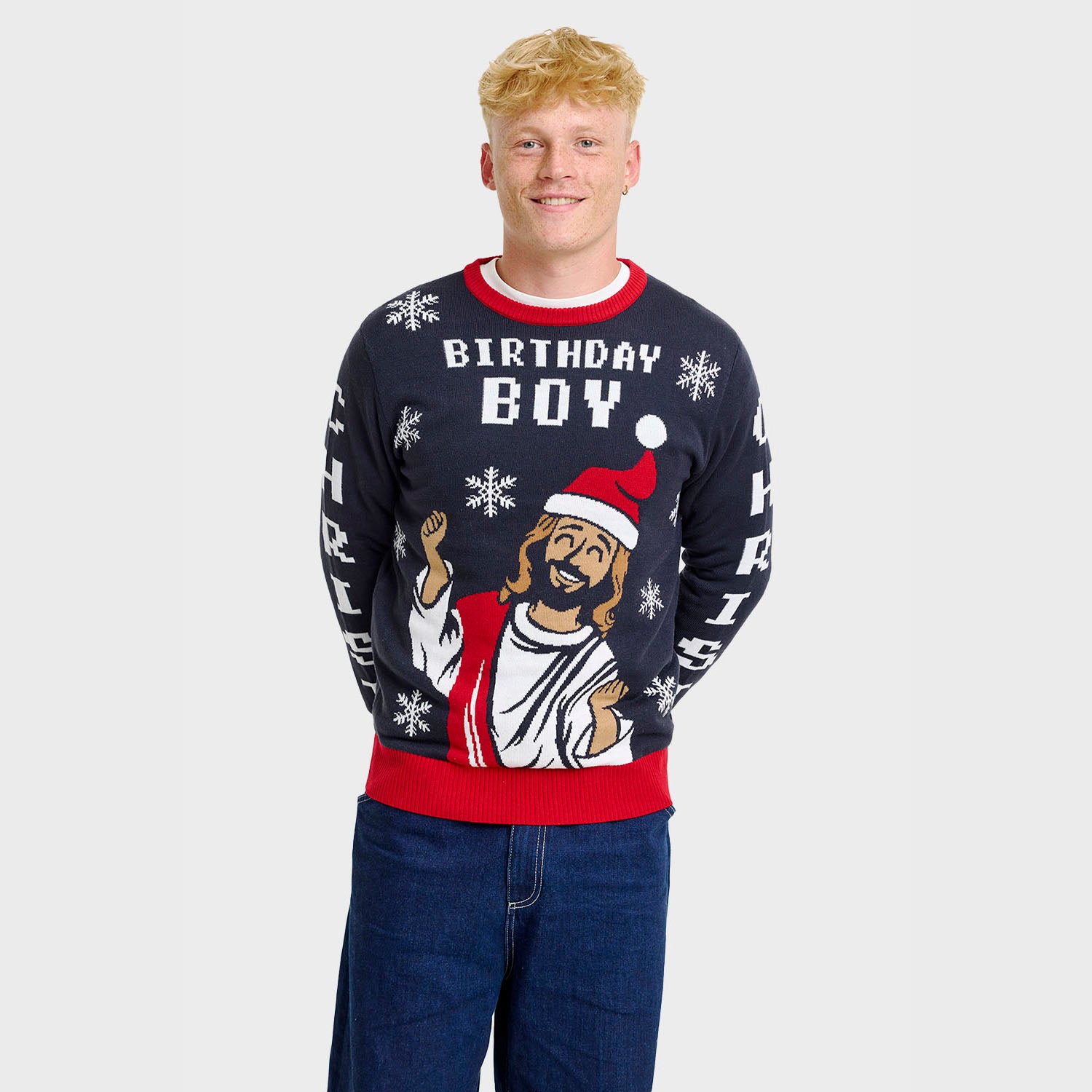 The birthday boy julesweater - Herre
